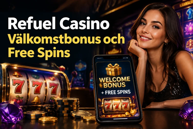Refuel Casino Välkomstbonus och Free Spins
