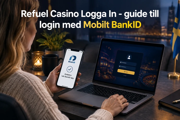 Refuel Casino Logga In - guide till login med Mobilt BankID