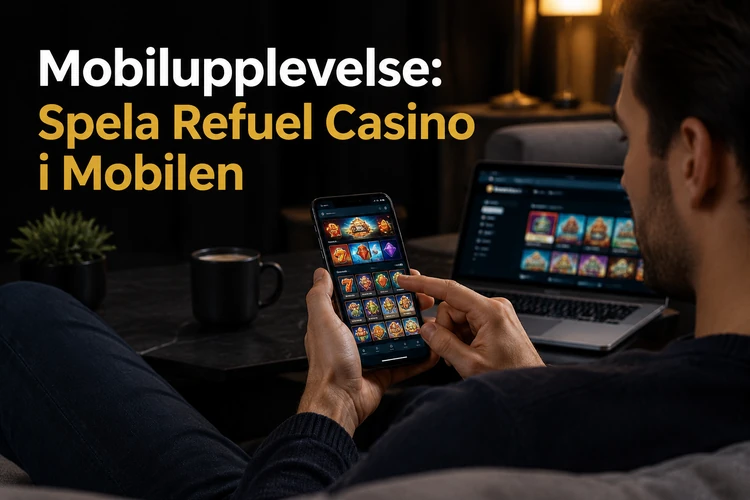 Spelutbud hos Refuel Casino: Slots, Jackpottar och Live Casino
