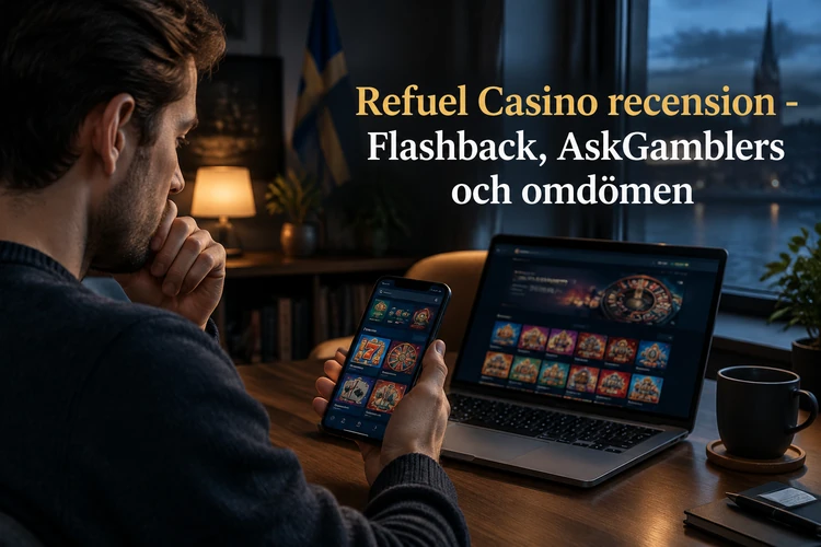 Refuel Casino recension - Flashback, AskGamblers och omdömen