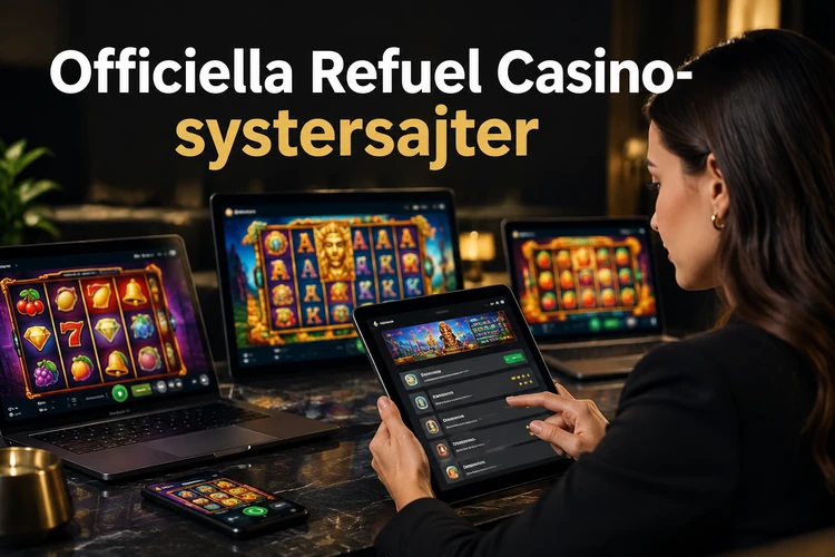 Officiella Refuel Casino-systersajter