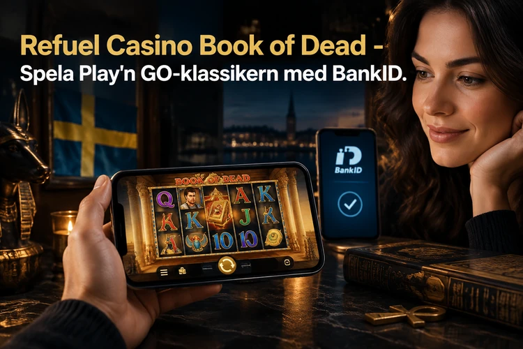 Refuel Casino Book of Dead - Spela Play'n GO-klassikern med BankID